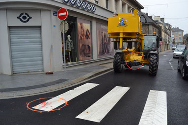 Détourage de tampon voirie Rennes